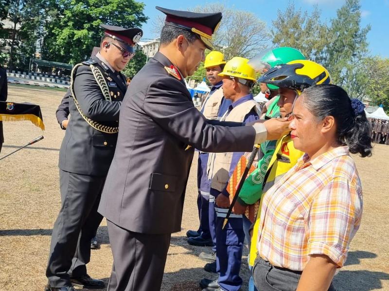 Ojek Online-Buruh di Kupang Kompak Tolak Intoleransi & Radikalisme