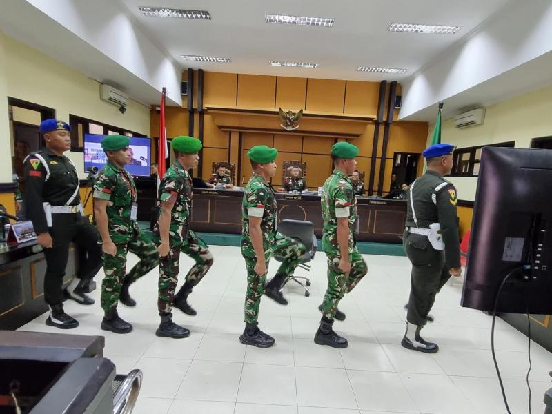  Lima Saksi Dihadirkan Kembali Dalam Sidang Lanjutan Perkara Penganiayaan Prada Lucky Namo