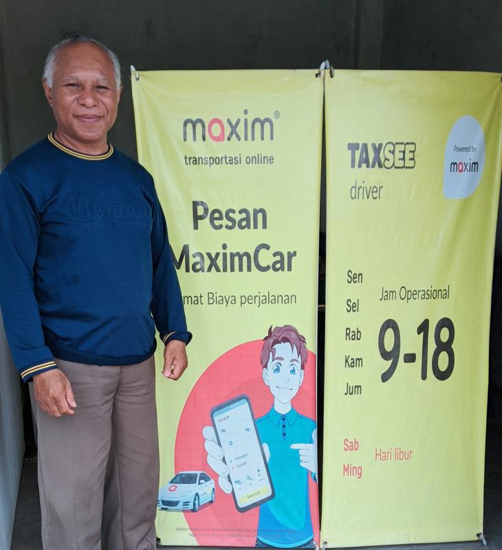 Maxim Perkuat Layanan di NTT Melalui Penyediaan Akses Transportasi Online  Terjangkau di Ruteng
