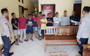 10 Warga Sikumana Terciduk Polisi Sementara Pesta Miras, Diberi Pembinaan Kemudian Dilepas