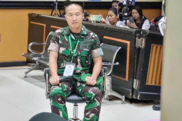 Danyonif TP 834/WM Dihadirkan di Pengadilan Militer Kupang Dalam Perkara Prada Lucky Namo