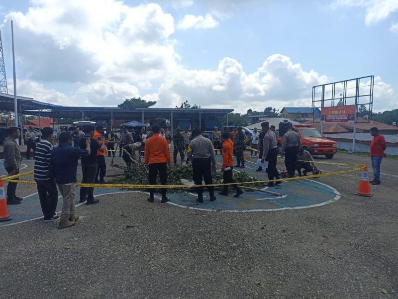  Siap Tangani Bencana Alam, Polres TTS Gelar Simulasi Tanggap Darurat