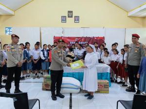 Hari Bhakti Reserse ke-78, Polres Manggarai Hadir dengan Hati untuk Anak Berkebutuhan Khusus