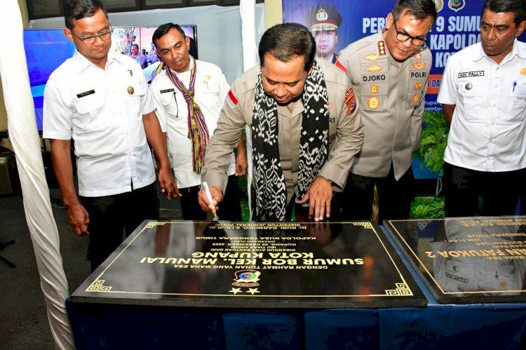 Kado Natal 2025 untuk Warga Kota Kupang, Kapolda NTT Resmikan Sembilan Titik Sumur Bor 