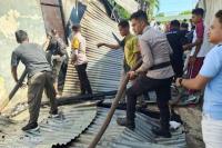  Rumah Kontrakan Koperasi TLM di Perumnas-Waingapu Ludes Terbakar