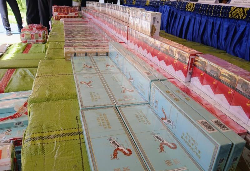 11 Juta Batang Rokok Ilegal Asal China Diamankan Bea Cukai Atambua 