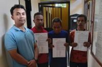Berkas Perkara P21,  Polres TTS Limpahkan Tiga Tersangka Pencurian Sapi Dengan Senpira ke Jaksa 