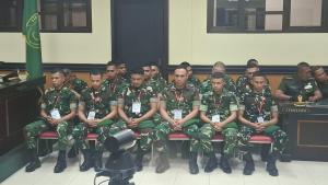 Anggota TNI Kompi A Yonif TP 834/ WM Tolak Restitusi untuk Keluarga Prada Lucky Namo