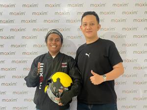 Layanan Prima Tanpa Penilaian Buruk, Ojol Kupang Raih Best Driver Maxim