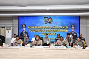 Selama Tahun 2025, Kapolda NTT Berikan Sanksi Tegas PTDH untuk 20 Anggota 
