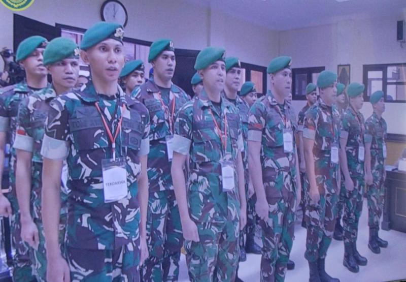 17 Anggota Yonif TP 834/WN Dipecat & Divonis Sembilan Tahun Penjara Dalam Perkara Prada Lucky Namo 