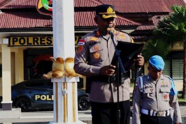  Polres Kupang Tingkatkan Kesiagaan Waspadai Cuaca Ekstrem 