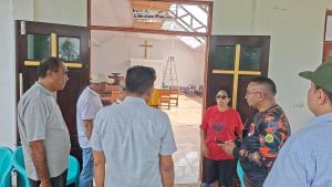  Gereja Yegar Sahaduta Belo Rusak Parah Diterjang Angin, Ibadah Minggu Digelar Tenda