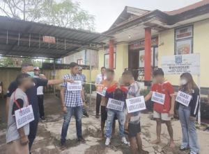 Hadirkan Delapan Tersangka, Polsek Maulafa Reka 37 Adegan Kasus Pengeroyokan Berujung Kematian