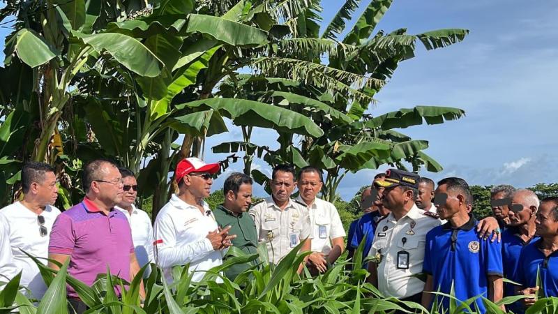 Wagub NTT Kagumi Inovasi Lapas Kupang Ubah Lahan Karang Jadi Pertanian Produktif
