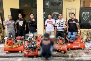 Aksi Warga Lasiana Spesialis Pencuri Alat Bengkel Berakhir di Tangan Tim Jatanras Polresta Kupang