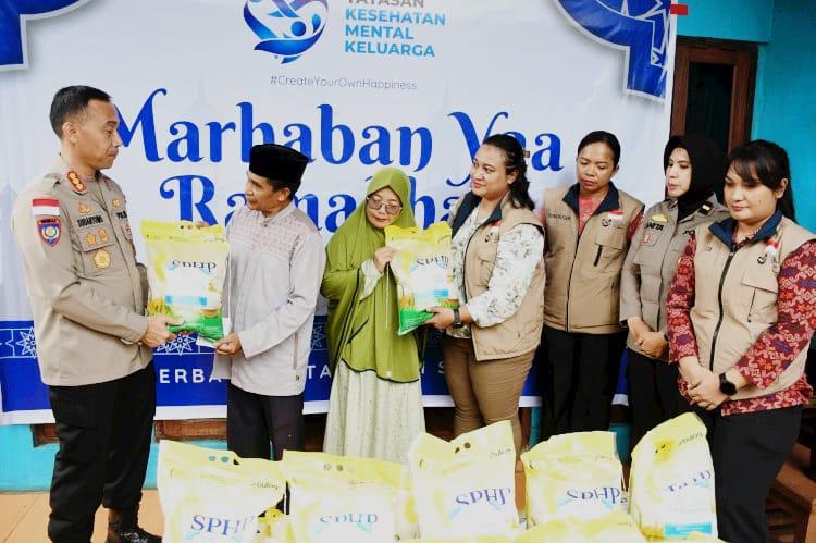  Kapolda NTT Salurkan Bantuan Dua Ton Beras ke Lembaga Toifa Institute di Liliba 