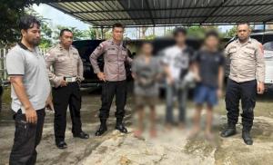 Polsek Maulafa Bekuk Tiga Pelaku Pencurian Rumah Kosong di Kota Kupang