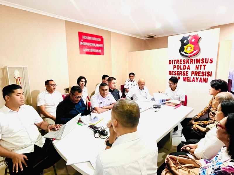  Proses gelar perkara RJ dalam penyelesaian kasus investasi bodong, Rabu (8/4/2026) 