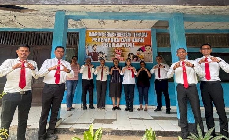 Dirres PPA dan PPO Polda NTT dan jajaran bersama Dinas DP3AP2KB Provinsi NTT, serta UPTD PPA bergambar bersama usai pertemuan 