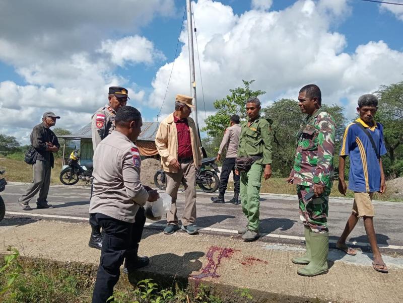 ISeorang IRT di TTS Sekarat Dianiaya Pakai Parang 