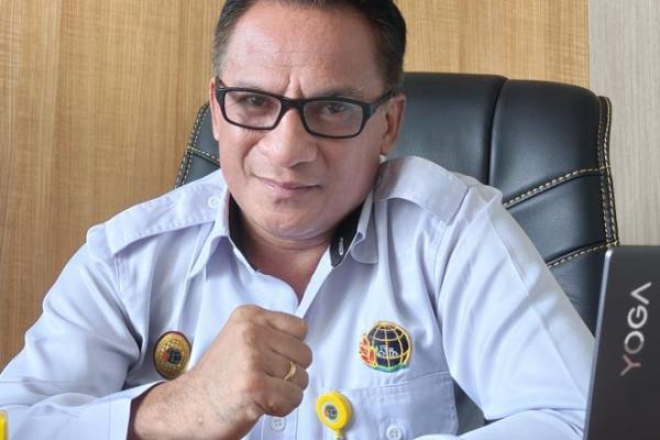 Kepala Kantor Pertanahan Kabupaten Manggarai, Eduward M. Y. Tuka. 