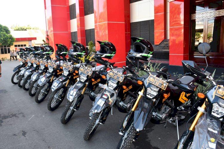 20 Unit Sepeda Motor Dihibahkan Ke Polres Sabu Raijua & Polres Alor 