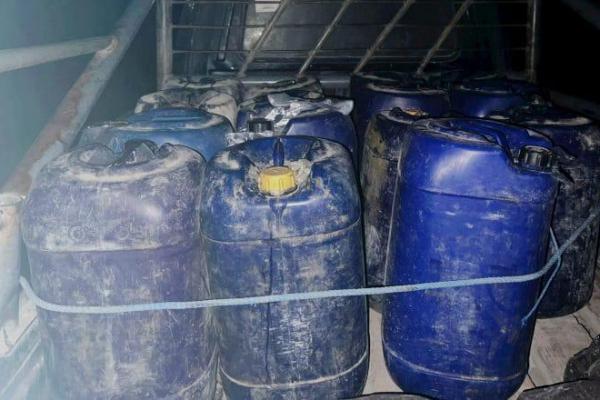 Barang buktu BBM diamankan di Polres Kupang 