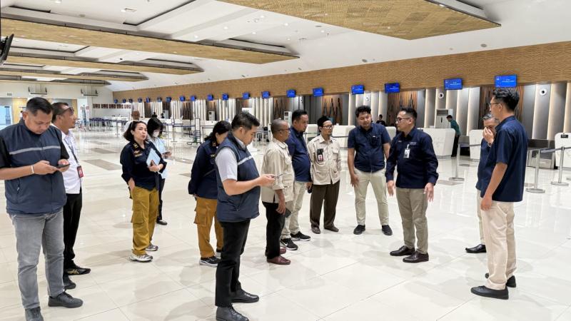 Bandar Udara Internasional El Tari Kupang bersama Kementerian Haji dan Umroh Kantor Wilayah Nusa Tenggara Timur serta seluruh stakeholder terkait melaksanakan Rapat Koordinasi Teknis Rencana Operasi Keberangkatan Jamaah Haji Provinsi Nusa Tenggara Timur 