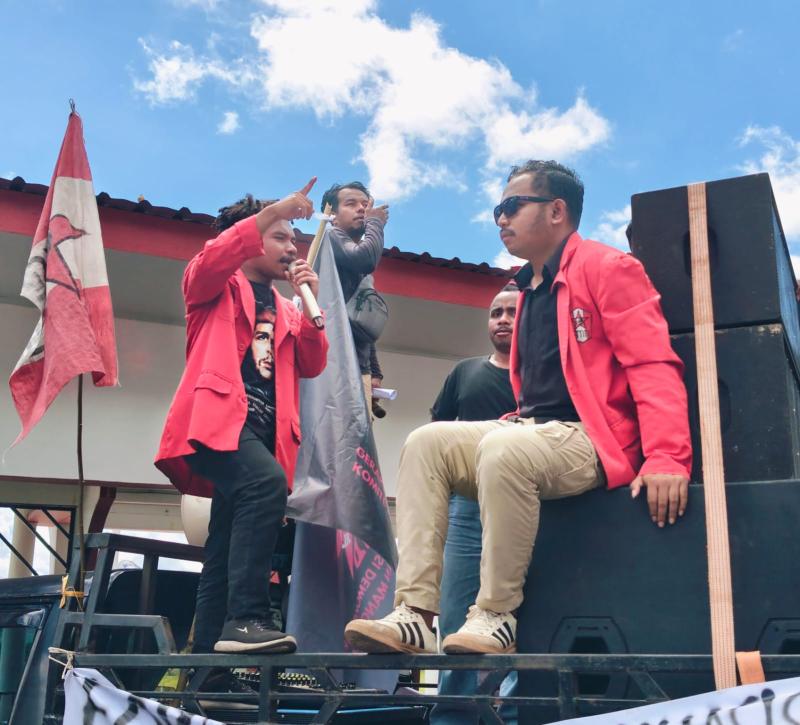 Gerakan Mahasiswa Nasional Indonesia (GMNI) Cabang Manggarai. 
