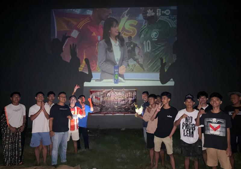 Kopearad Mabar gelaran Nobar Piala Dunia 2026, perkuat solidaritas pemuda Labuan Bajo. 