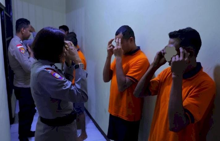  Tahanan di sel Polres TTS mendapatkan pemulihan kesehatan mental 