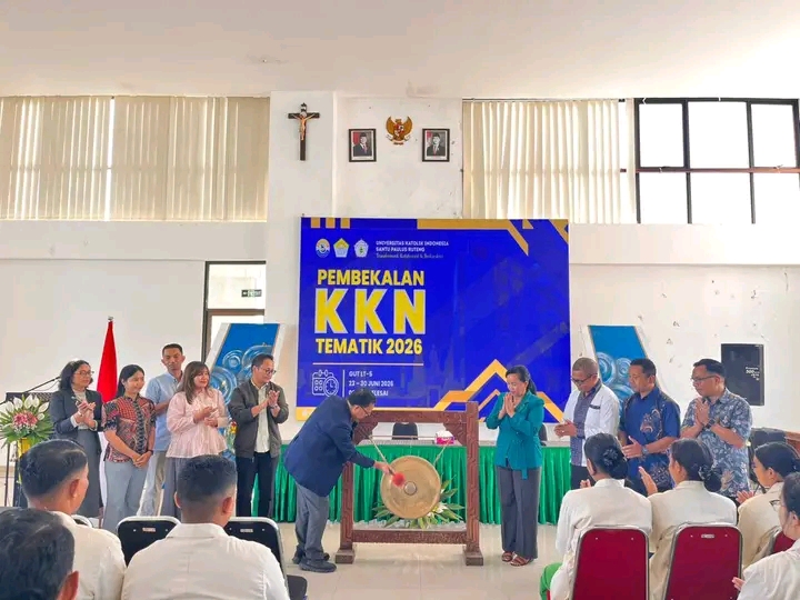Unika Santu Paulus Ruteng Terjunkan 1.450 Mahasiswa KKN Tematik 2026 ke Manggarai Timur