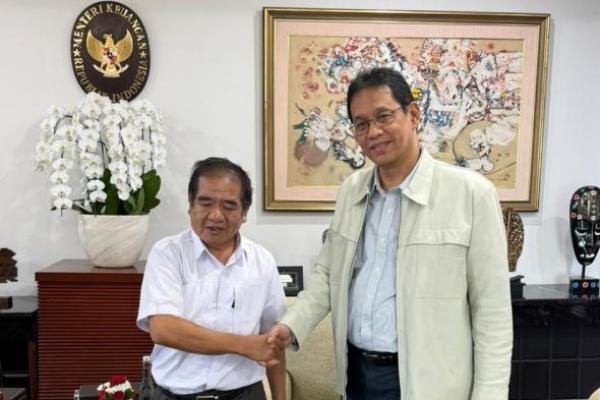 Menteri Keuangan Purbaya Yudi Sadewa Bertemu Ketua YPTB Ferdi Tanoni
