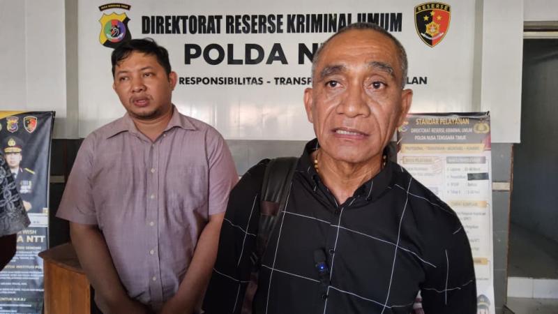 Victor Emanuel Manbait menyampaikan soal undangan Polda NTT pada Senin (20/7/2026) 