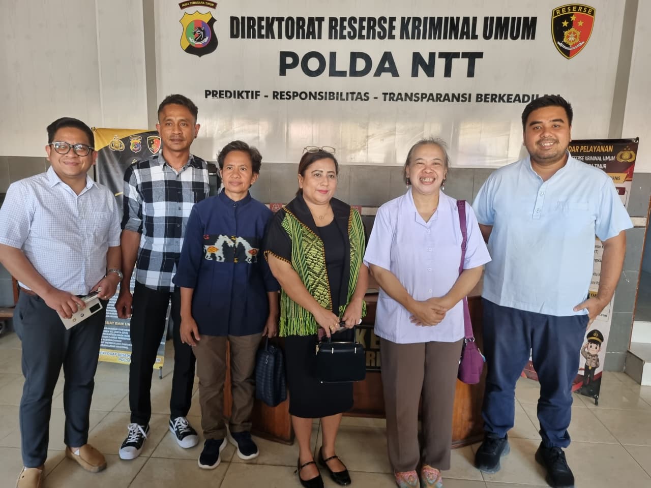 dr. Tri Maharani usai menjalani pemeriksaan sebagai saksi ahli di Polda NTT. 
