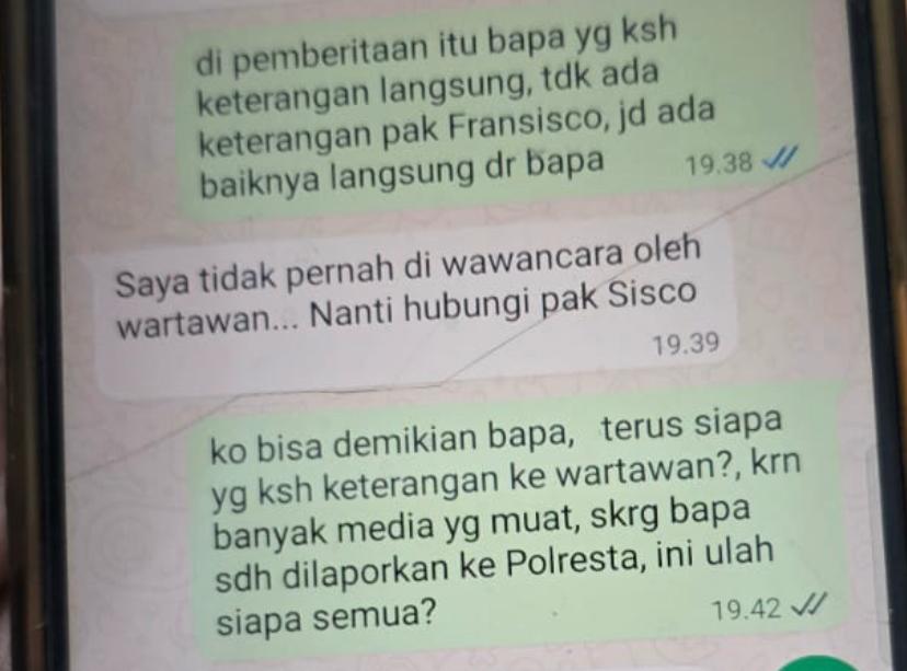 Jurnalisme Bukan Alat untuk Menyerang, Menghakimi atau Memihak Kepentingan Tertentu