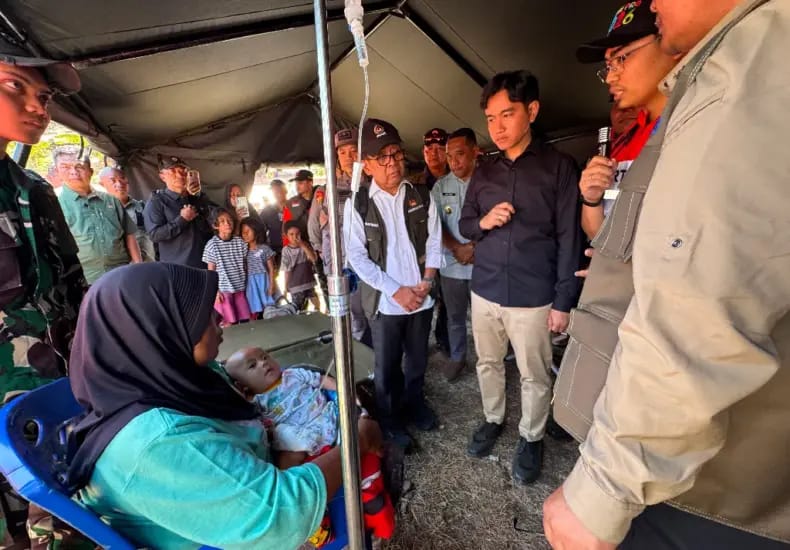 Wapres Gibran Kunjungi Lokasi Bencana Flores, Feri Adu: Kehadiran Pemimpin Jadi Obat bagi Warga