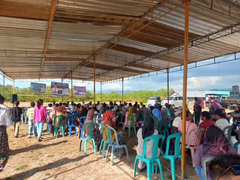Kampanye Pilkades Macang Tanggar Nomor Urut 1, Jurae.  