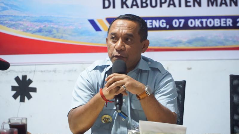 Bupati Manggarai, Herybertus Geradus Laju Nabit, S.E., M.A.   